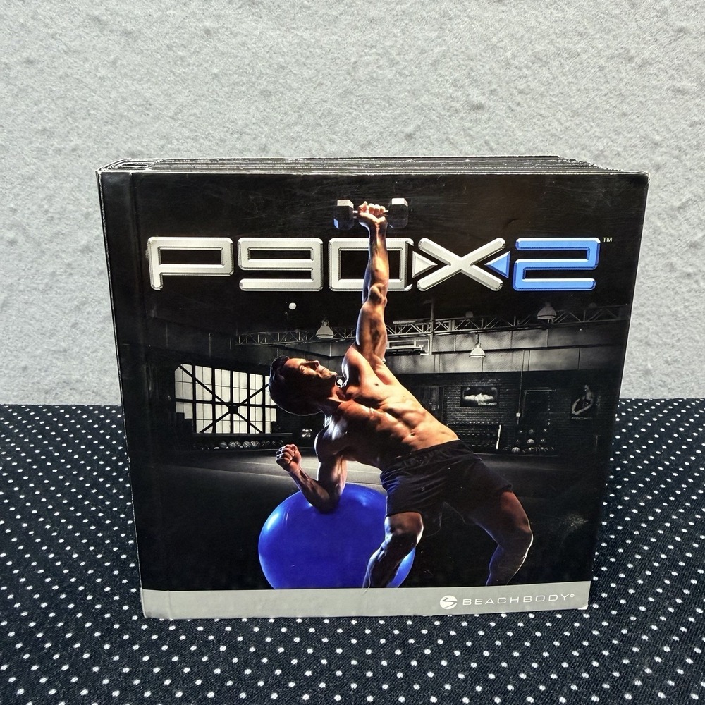 Beachbody P90X2 DVD Workout Program Set In Binder Case - Missing 2 Discs